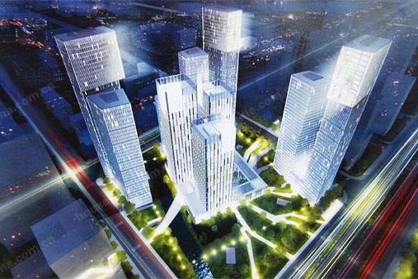 上海91视频链接為南京金融城提供橡膠軟接頭