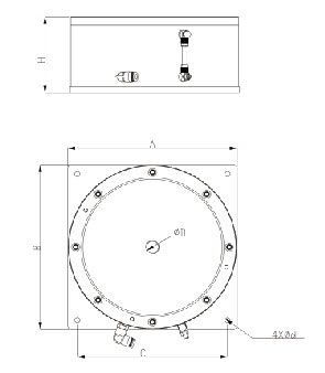 SKS型薄膜式91视频导航隔振器/氣浮黄色软件91视频